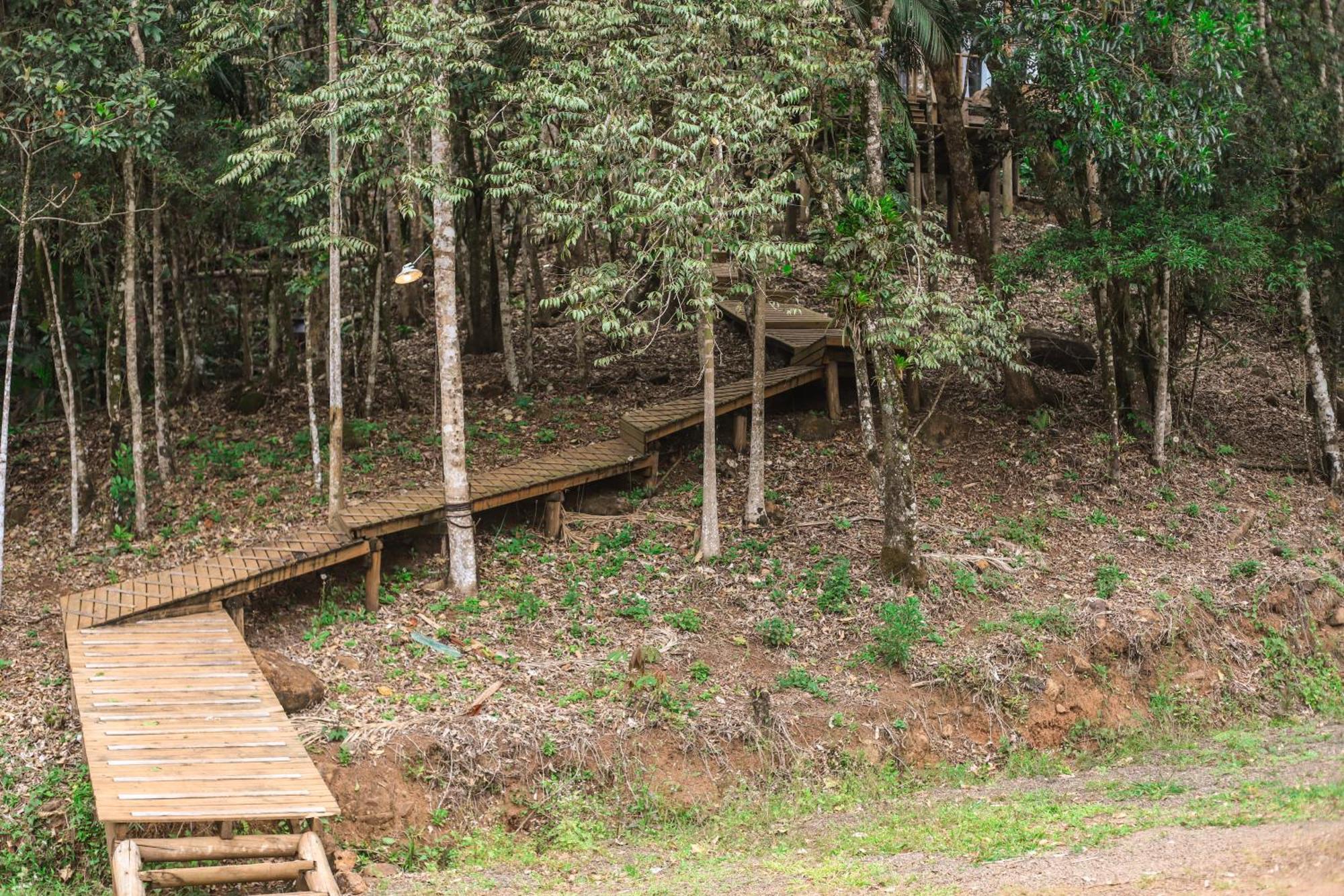 Chale Casa De Pedra, Vivenda Serra Velha, Chales De Montanha Timbe do Sul Esterno foto