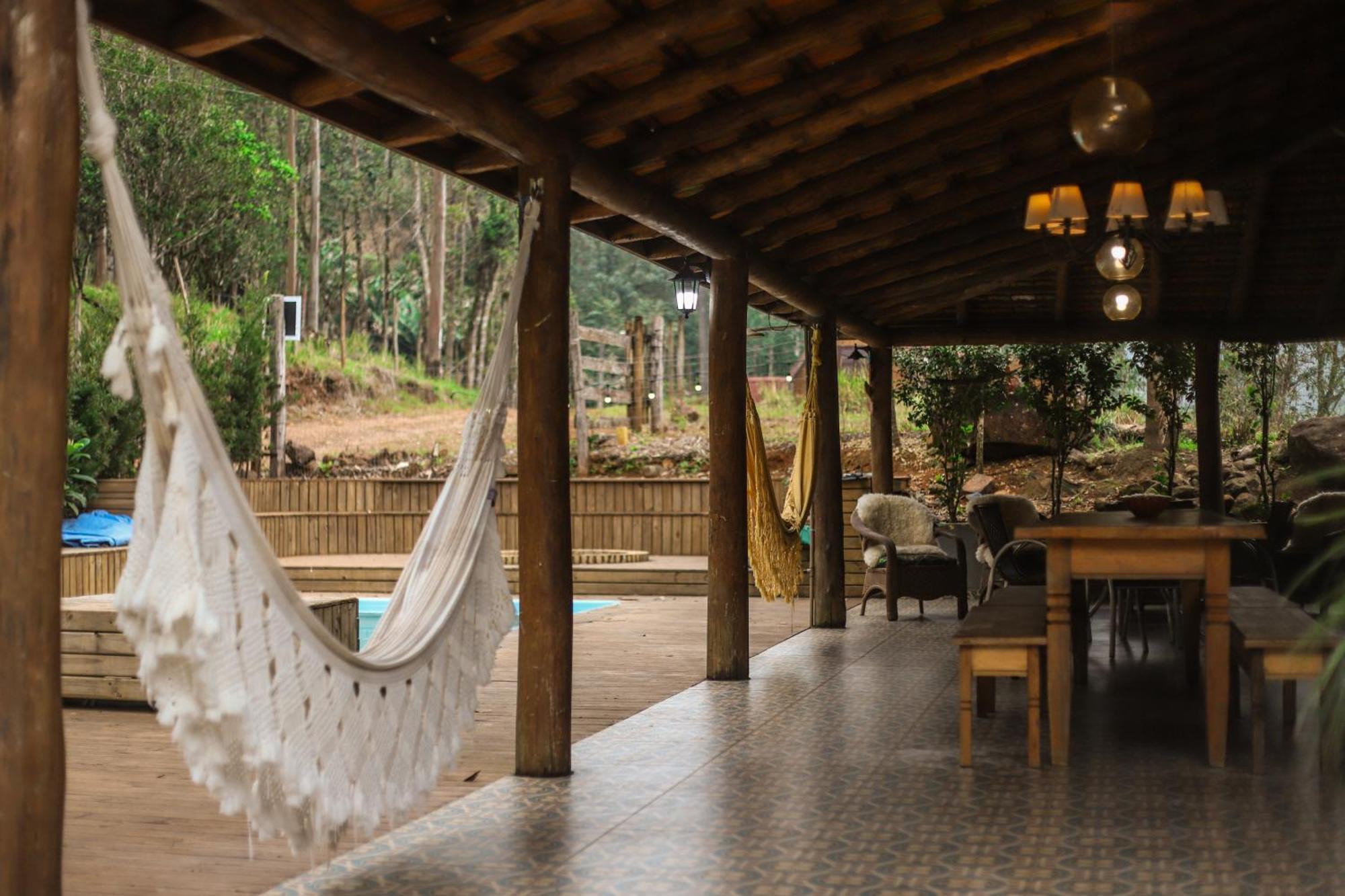 Chale Casa De Pedra, Vivenda Serra Velha, Chales De Montanha Timbe do Sul Esterno foto