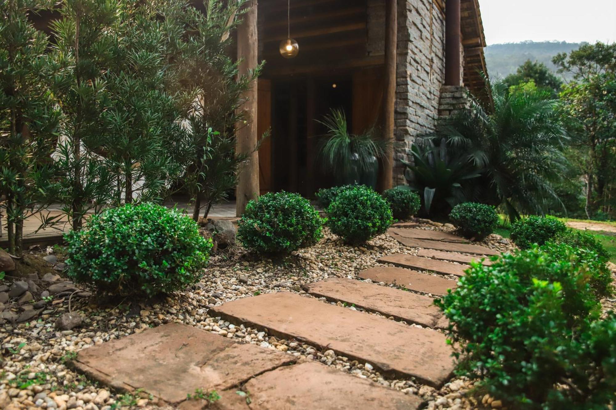 Chale Casa De Pedra, Vivenda Serra Velha, Chales De Montanha Timbe do Sul Esterno foto