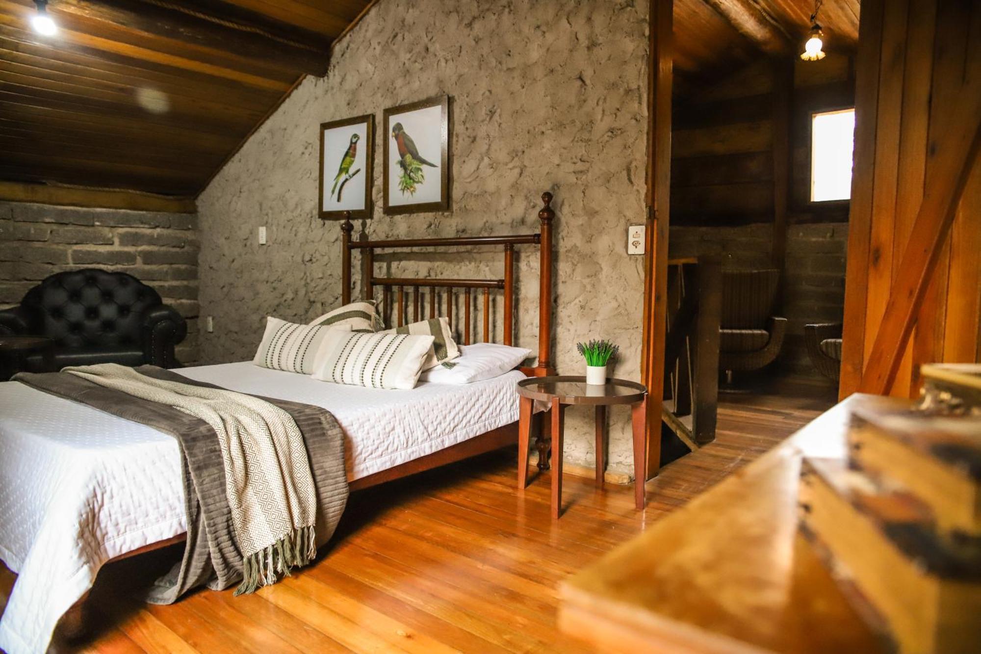Chale Casa De Pedra, Vivenda Serra Velha, Chales De Montanha Timbe do Sul Esterno foto
