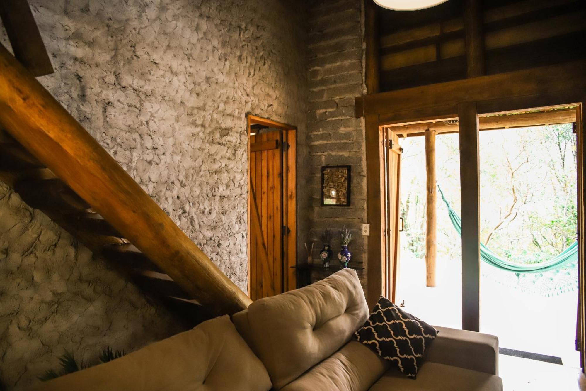 Chale Casa De Pedra, Vivenda Serra Velha, Chales De Montanha Timbe do Sul Esterno foto