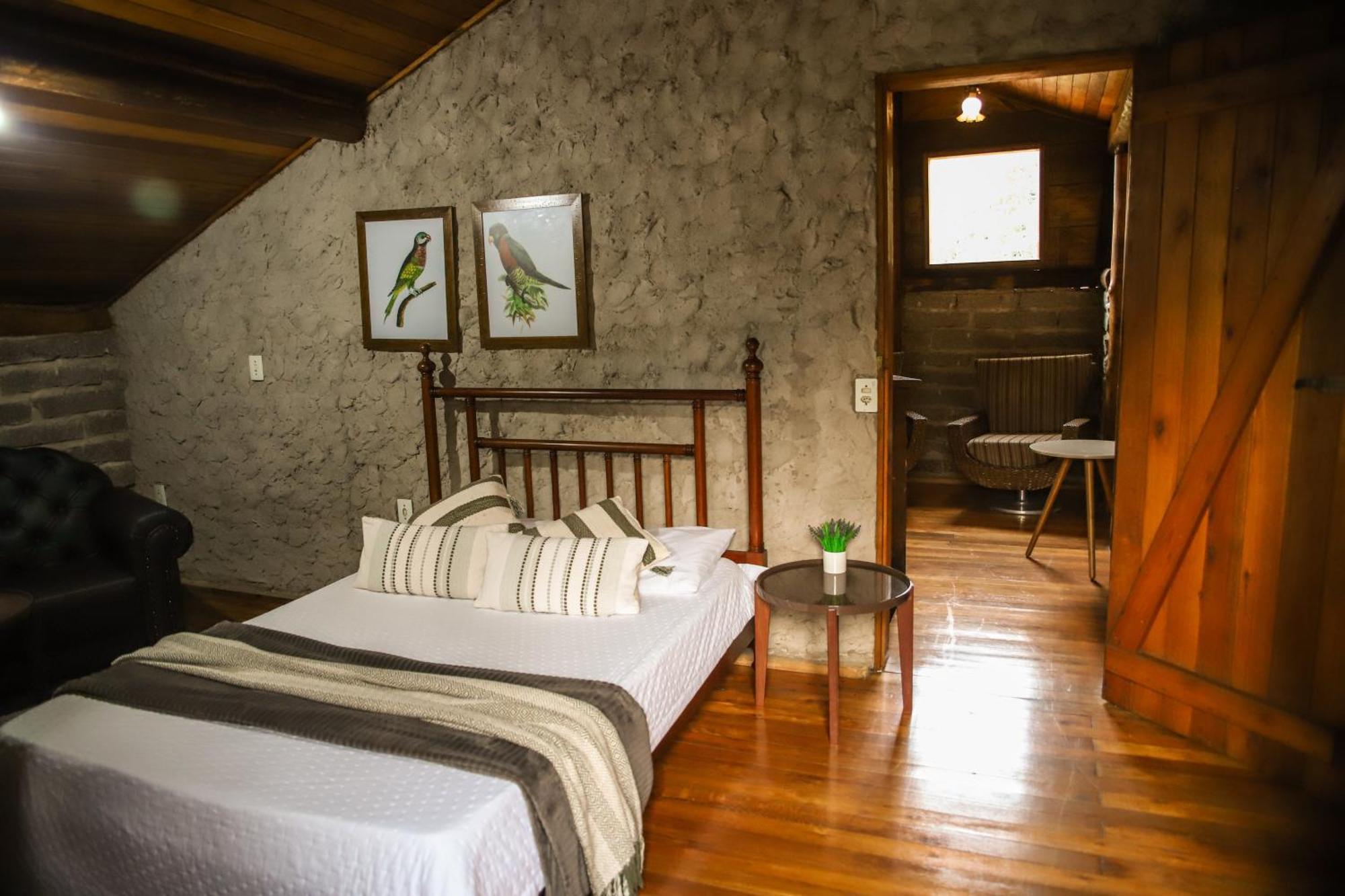 Chale Casa De Pedra, Vivenda Serra Velha, Chales De Montanha Timbe do Sul Esterno foto