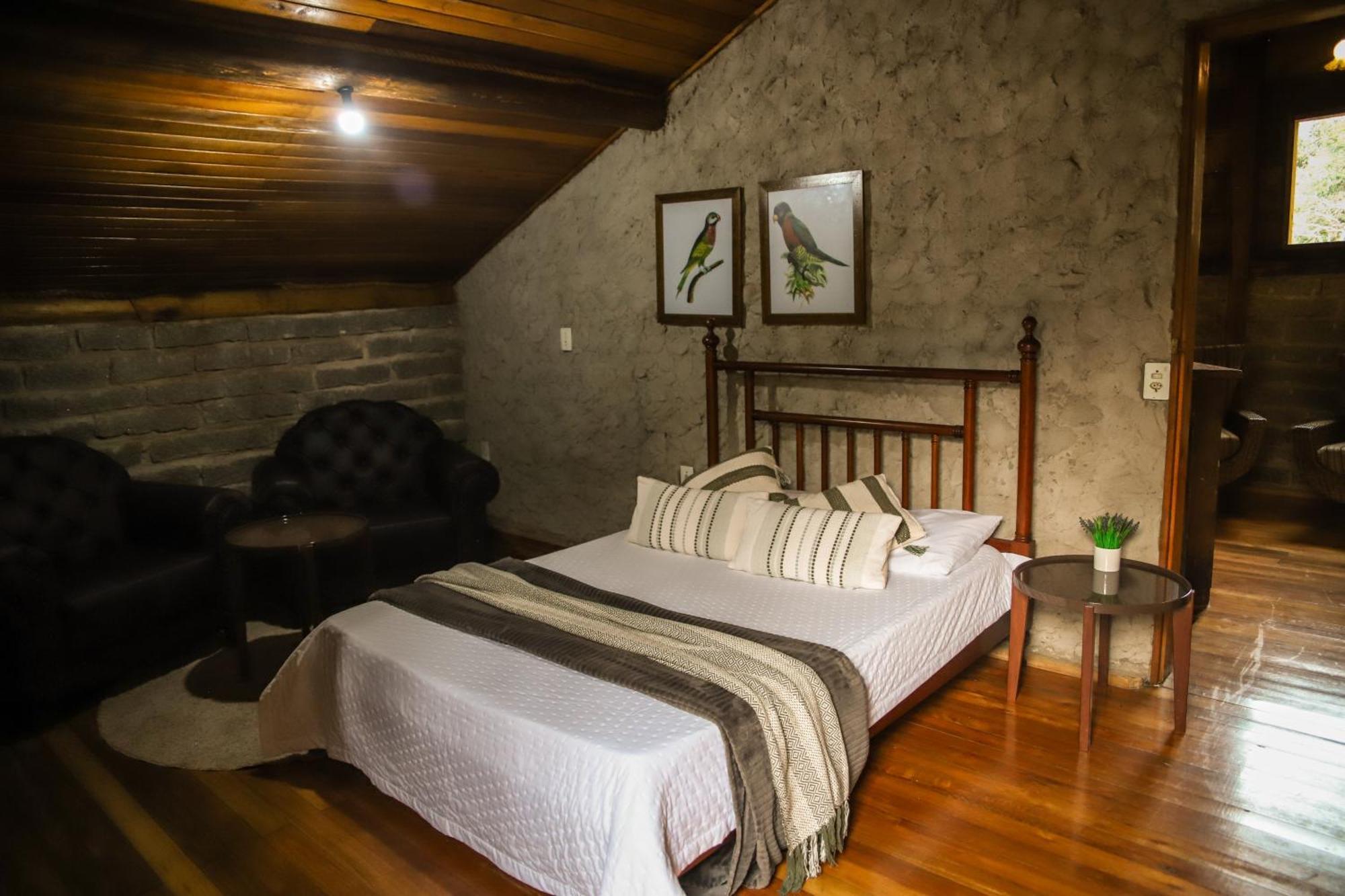Chale Casa De Pedra, Vivenda Serra Velha, Chales De Montanha Timbe do Sul Esterno foto